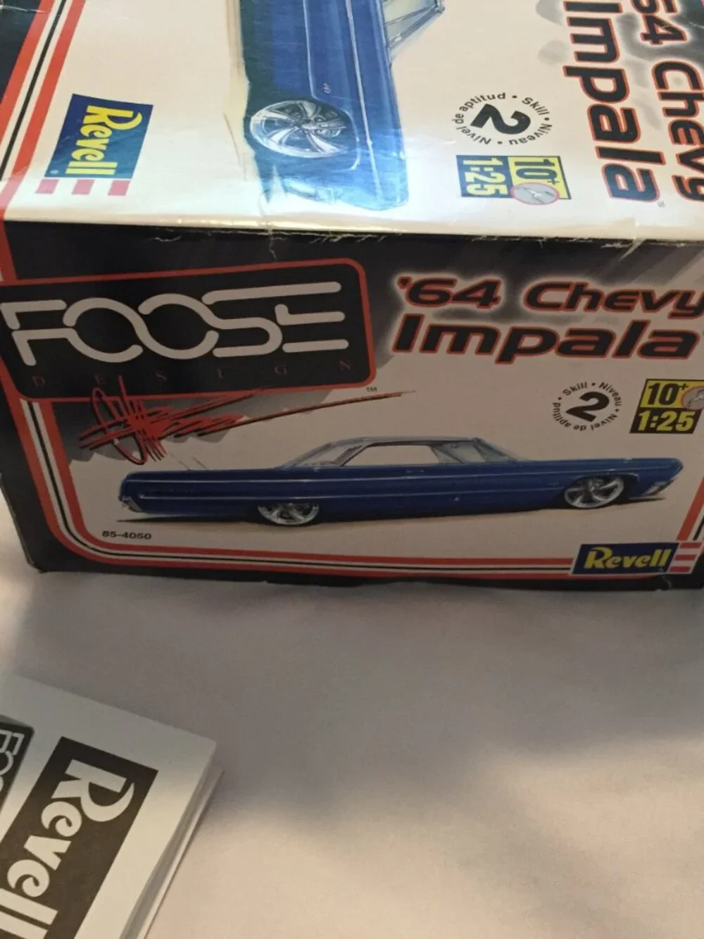 1964 Chevy Impala Chip Foose Design Custom '64 1:25 Scale Model Kit Car OPEN BOX